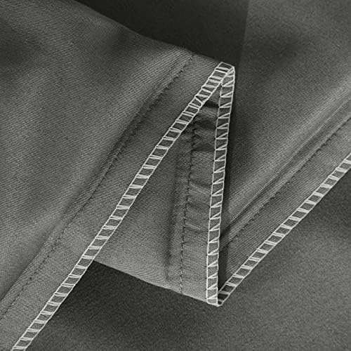 NTBAY Twin Duvet Cover Set with Pillow Shams Dark Grey Brushed Microfiber