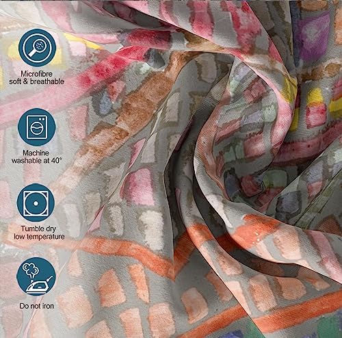 HOBBOY Paul Klee Art 3pc California King Duvet Set