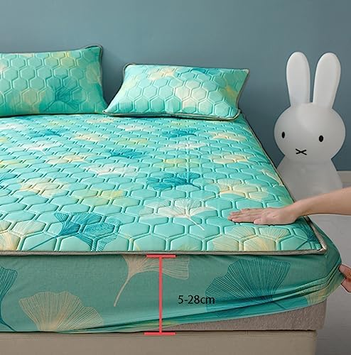 FCLDESHOP Mattress Topper with Anime Print