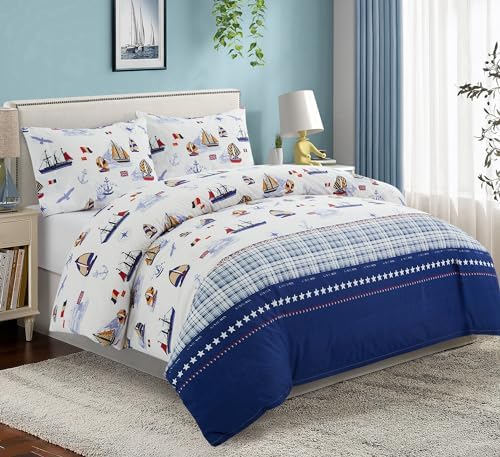 Marina Kids Nautical Duvet Cover Set 2 Pieces 1