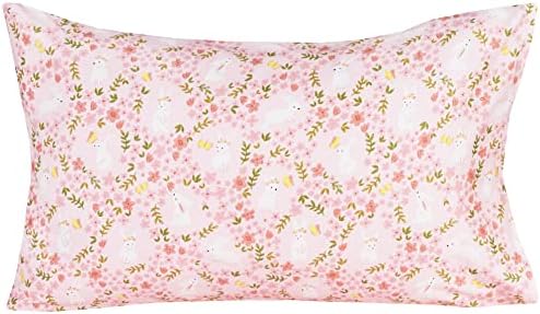 Scientific Sleep Pink Flower Rabbit 100 Cotton Sheet Set 4 Pcs