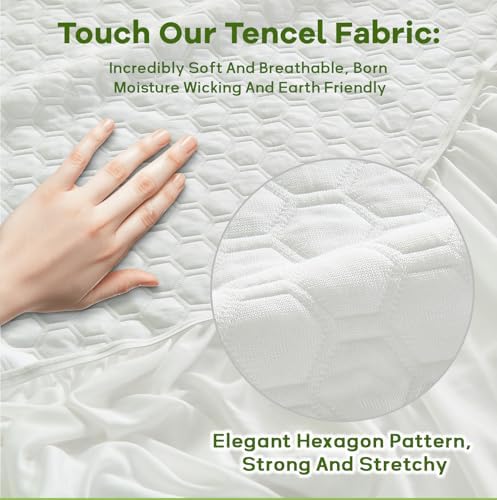 Maestrino Premium Tencel Mattress Protector Cover