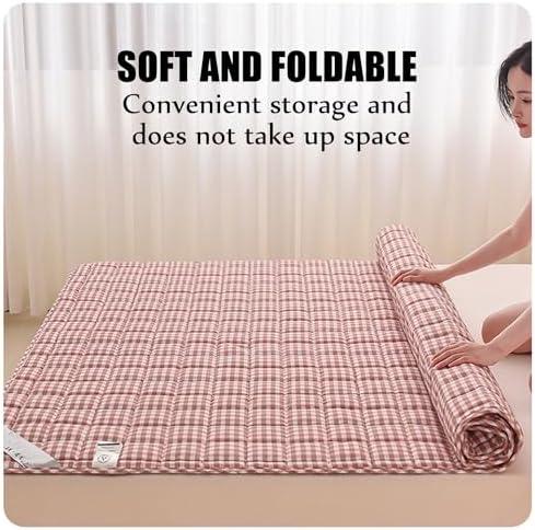 LDLCYCN Queen Mattress Protector with Elastic Straps and Foldable Design
