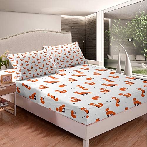 Feelyou Fox Bedding Set for Kids Twin Size 1