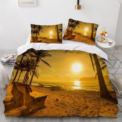 GIPNIAU Kids Duvet Cover Set with Zipper and 3D Print Design