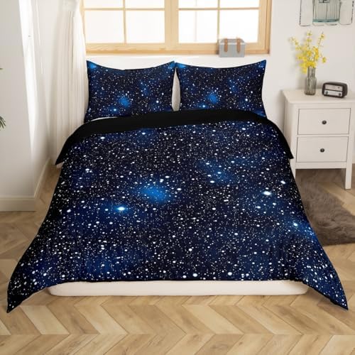 Erosebridal Starry Sky Duvet Cover Set
