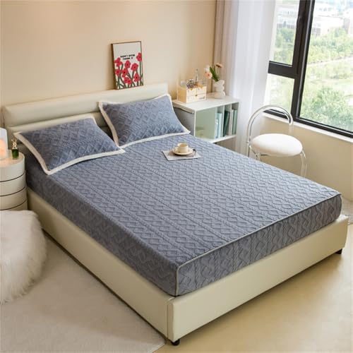 BYHIP Velvet Mattress Protector with Deep Pocket