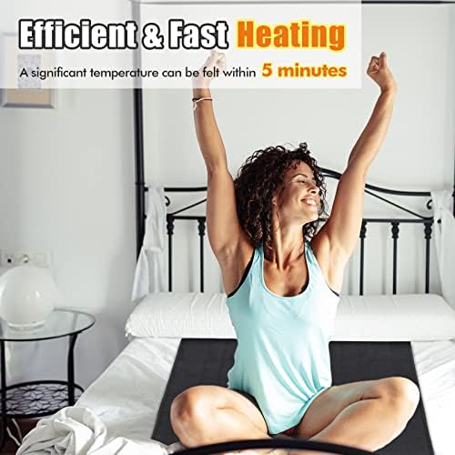 GOFLAME Heated Mattress Pad with 5 Heat Settings 1