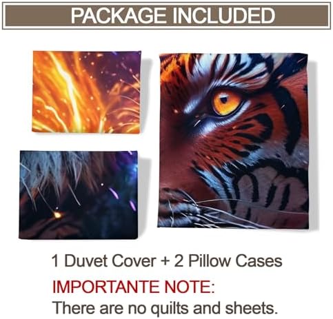 Full Size Duvet Cover Set with 2 Pillow Shams