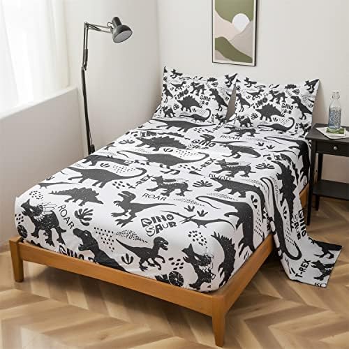 lishjekee Dinosaur Sheet Set Twin 3 Pieces 1