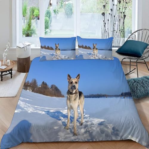 California King Kids Duvet Cover Set with Zipper Pillow Cases