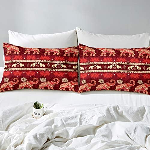 Feelyou Bohemian Duvet Cover Set for Kids and Adults