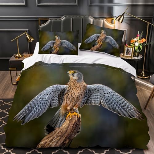 GIPNIAU Kids Duvet Cover Set with Zipper and Pillow Cases