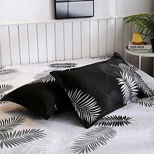 Feelyou Leaf Duvet Cover Set King Size