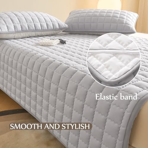 LDLCYCN Thin Mattress Protector with Elastic Band 1