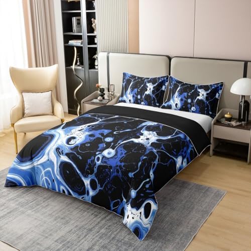Erosebridal Geometry Cotton Duvet Cover Set Twin Size 1