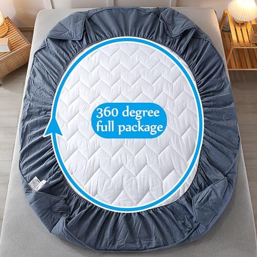 LDLCYCN Queen Soft Mattress Protector 120x200cm 1