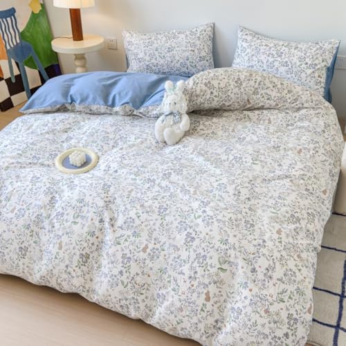 LIWHENHAO Rabbit Duvet Cover Set Twin