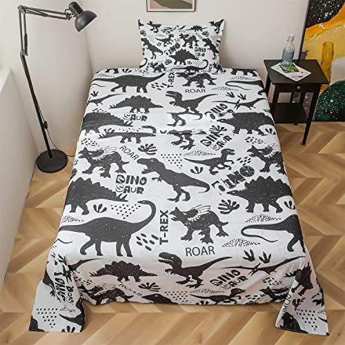 lishjekee Dinosaur Sheet Set Twin 3 Pieces 1