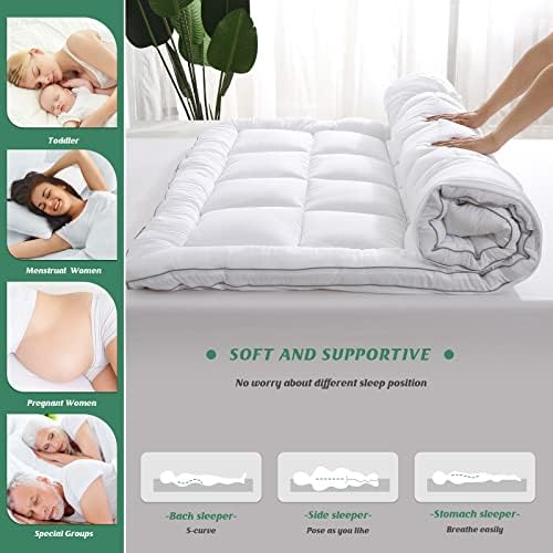 GRT Pillowtop Mattress Topper Twin Size