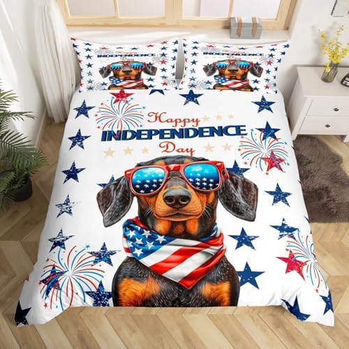 Erosebridal USA Independence Day Duvet Set Twin Size