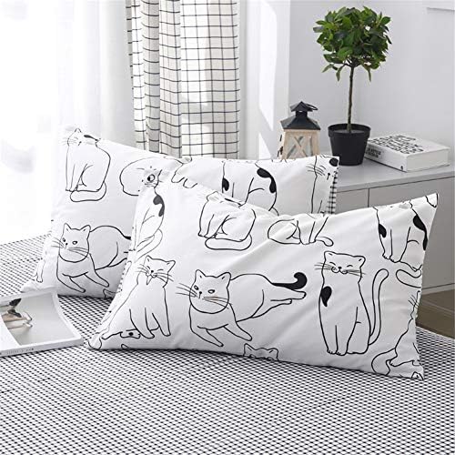 LAYENJOY Cats Duvet Cover Set Queen