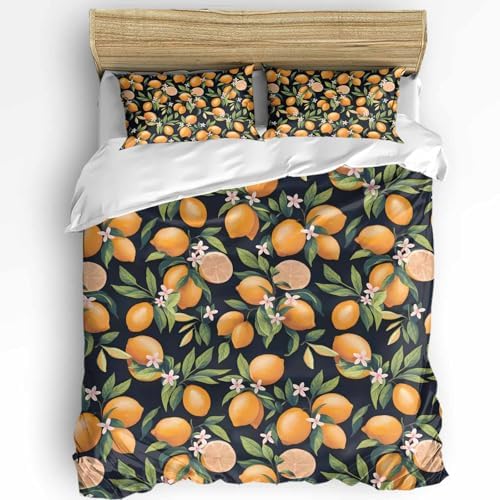 Boanket 3-Piece Twin Bedding Set with Zipper Closure and Breathable Duvet Cover