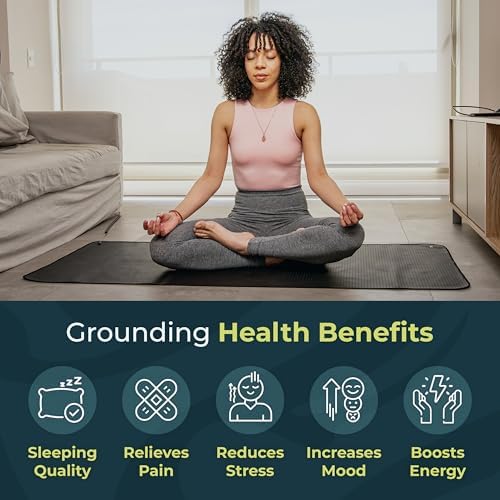 QOL Grounding Mat Queen Size 27x60 for Health and Balance