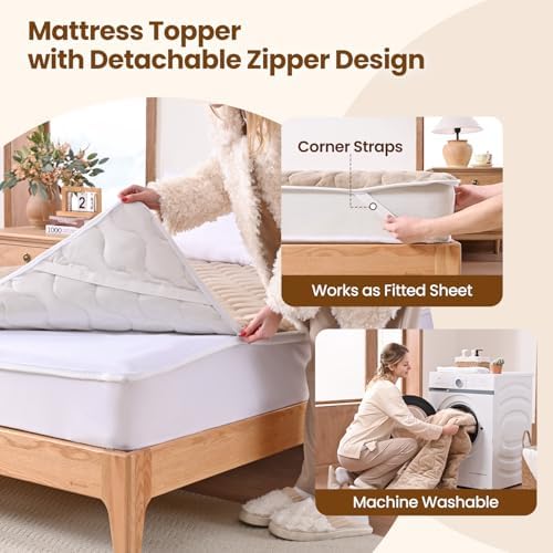 Bearhug Queen Electric Mattress Pad with Dual Control and 10 Heat Levels 1