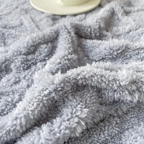 Velvet Flannel Bed Sheet with Deep Pocket Shrinkage Fade Resistant Twin XL Gray