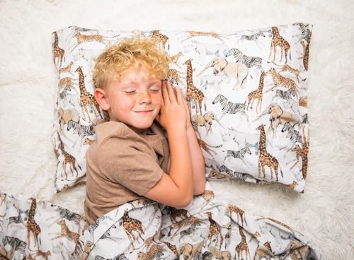 Where The Polka Dots Roam Safari Queen Bedding Set for Kids