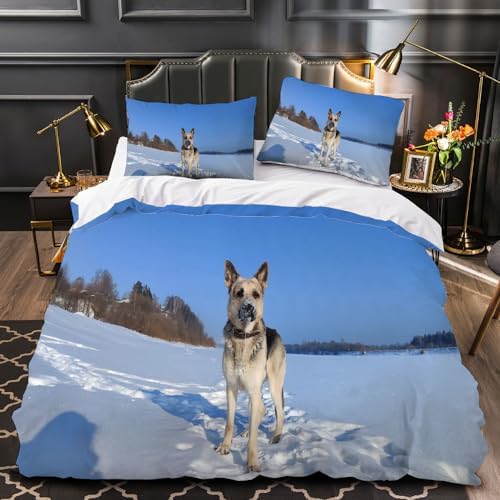 California King Kids Duvet Cover Set with Zipper Pillow Cases