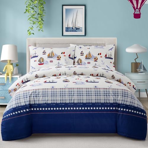 Marina Kids Nautical Duvet Cover Set 2 Pieces 1