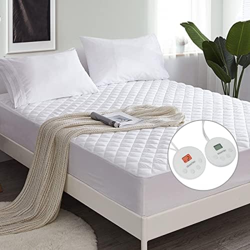 Giantex Heated Mattress Pad Queen Size with 10 Heat Settings 1