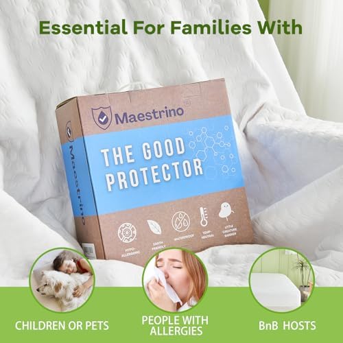 Maestrino Premium Tencel Mattress Protector Cover