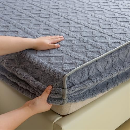 BYHIP Velvet Mattress Protector with Deep Pocket