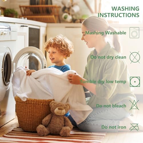 CozyLux Deep Pocket Mattress Pad - 21 Non Slip Cotton Cooling Topper