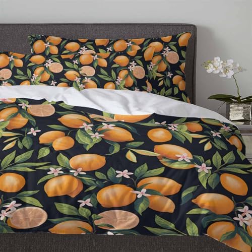 Boanket 3-Piece Twin Bedding Set with Zipper Closure and Breathable Duvet Cover