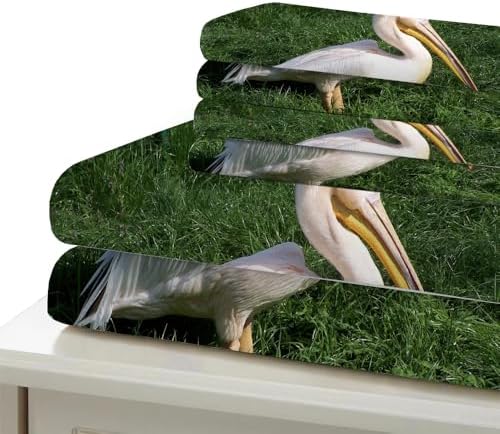 White Pelican Duvet Cover Set 3 Piece California King 1