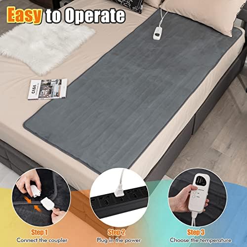 GOFLAME Heated Mattress Pad with 5 Heat Settings 1