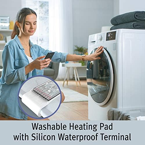 ILWOUL Heated Mattress Pad with Dual-Zone Control 55 x 70
