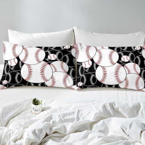 Feelyou Kids Baseball Sheet Set Twin Full Queen