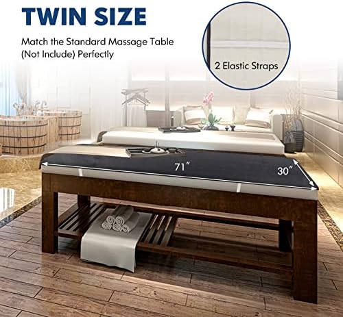 PETSITE Heated Mattress Pad - Twin Size 5 Heat Settings 8H Timer