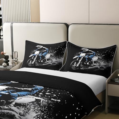 Feelyou King Size Duvet Cover Racing Themed 100 Cotton