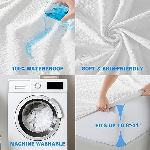 BALEINE Waterproof Mattress Protector Twin