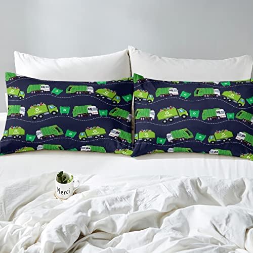 Feelyou Garbage Trucks Fitted Sheet Set