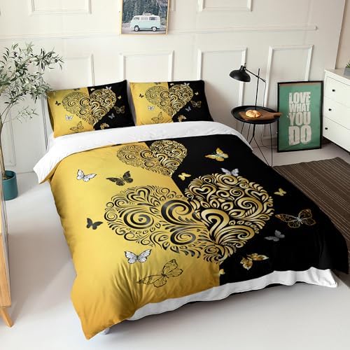 AILONEN Girls Duvet Cover Set King Size 1