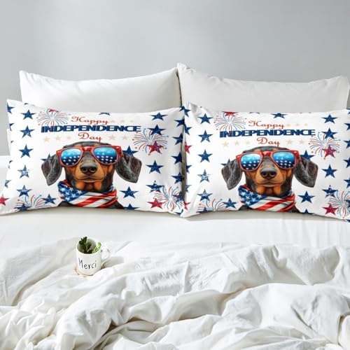 Erosebridal USA Independence Day Duvet Set Twin Size