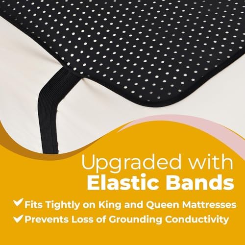 HomeLuvo Grounding Mattress Pad - King Size 27x76
