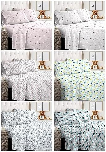 Cute Full Sheet Set for Kids 4 Piece